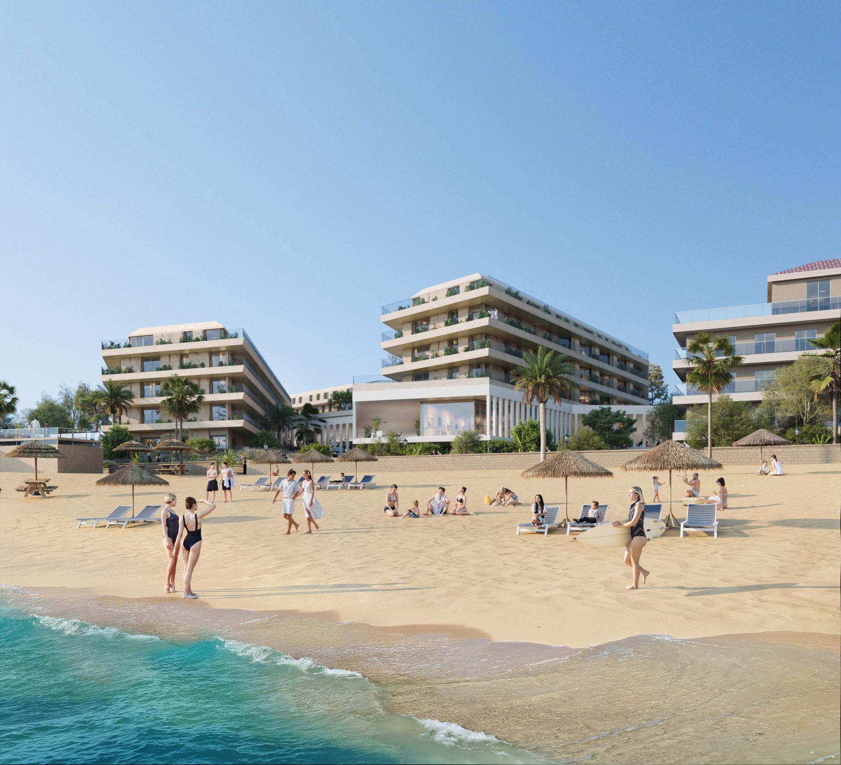 Apartment in Manilva, Malaga, Spain 3 bedrooms, 150 sq.m. No. 180122