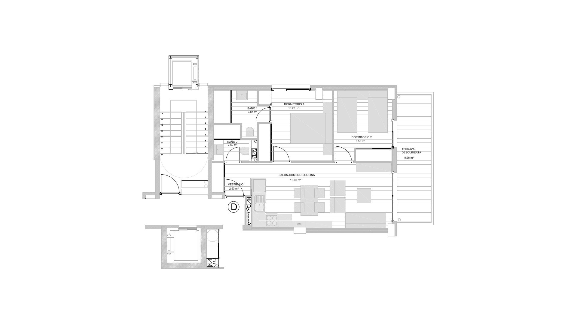 Lägenhet i DUNARA RESORT, Guardamar del Segura, Alicante, Spanien 2 sovrum, 63.78 kvm. Nr. 171967
