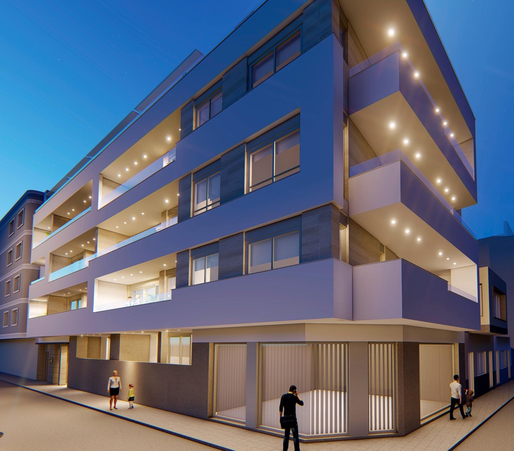 Apartment à Torrevieja, Alicante, Espagne 1 chambre, 63 m2 No. 189348