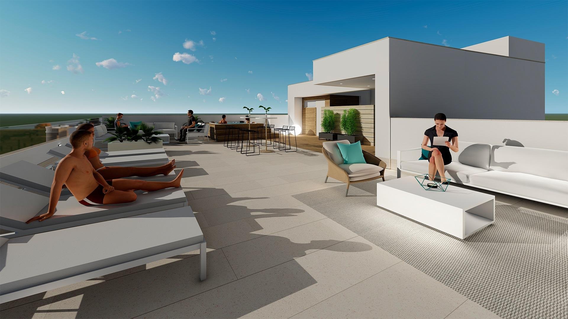 Apartment à Torrevieja, Alicante, Espagne 1 chambre, 63 m2 No. 189348
