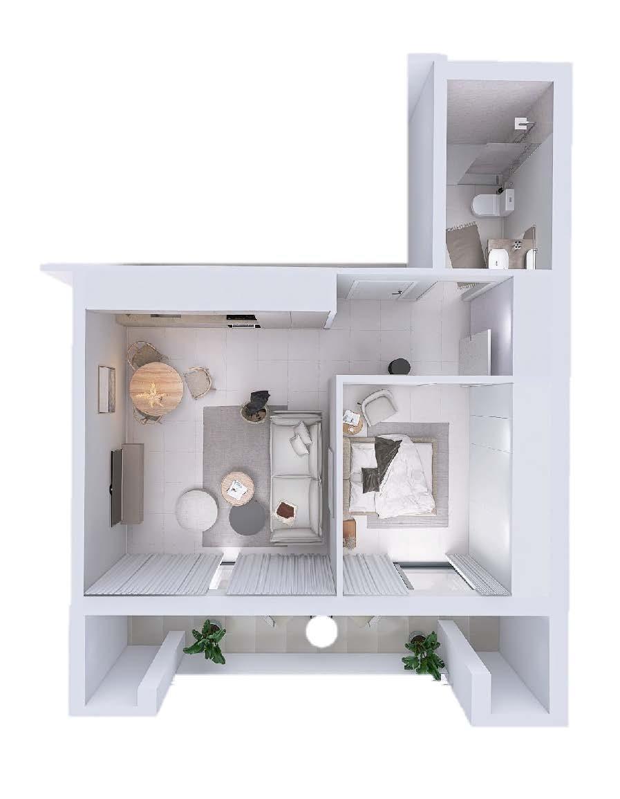 Apartment à Torrevieja, Alicante, Espagne 1 chambre, 63 m2 No. 189348
