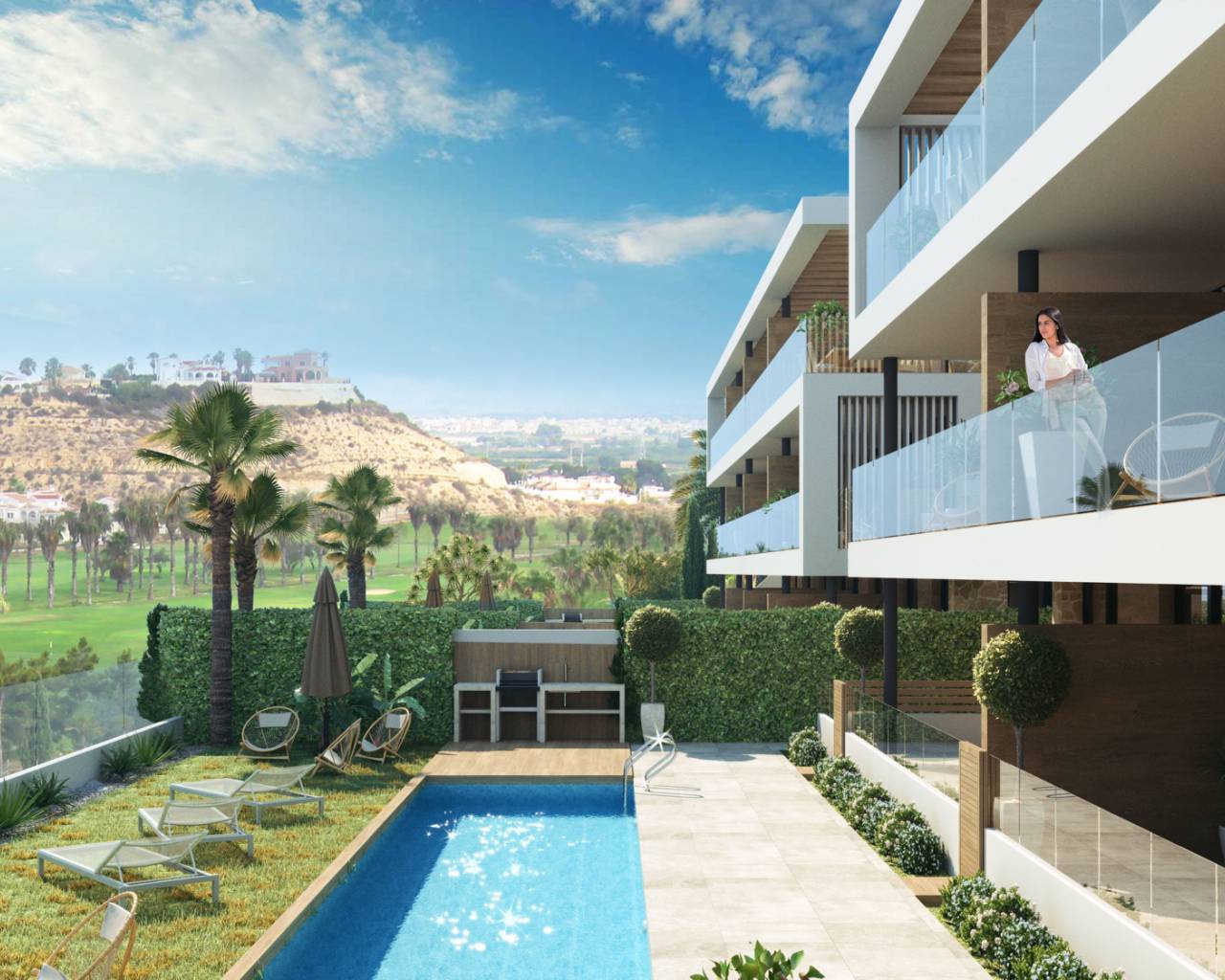 Dzīvoklis Ciudad Quesada, Alicante, Spānijā 2 istabas,  Nr. 80910