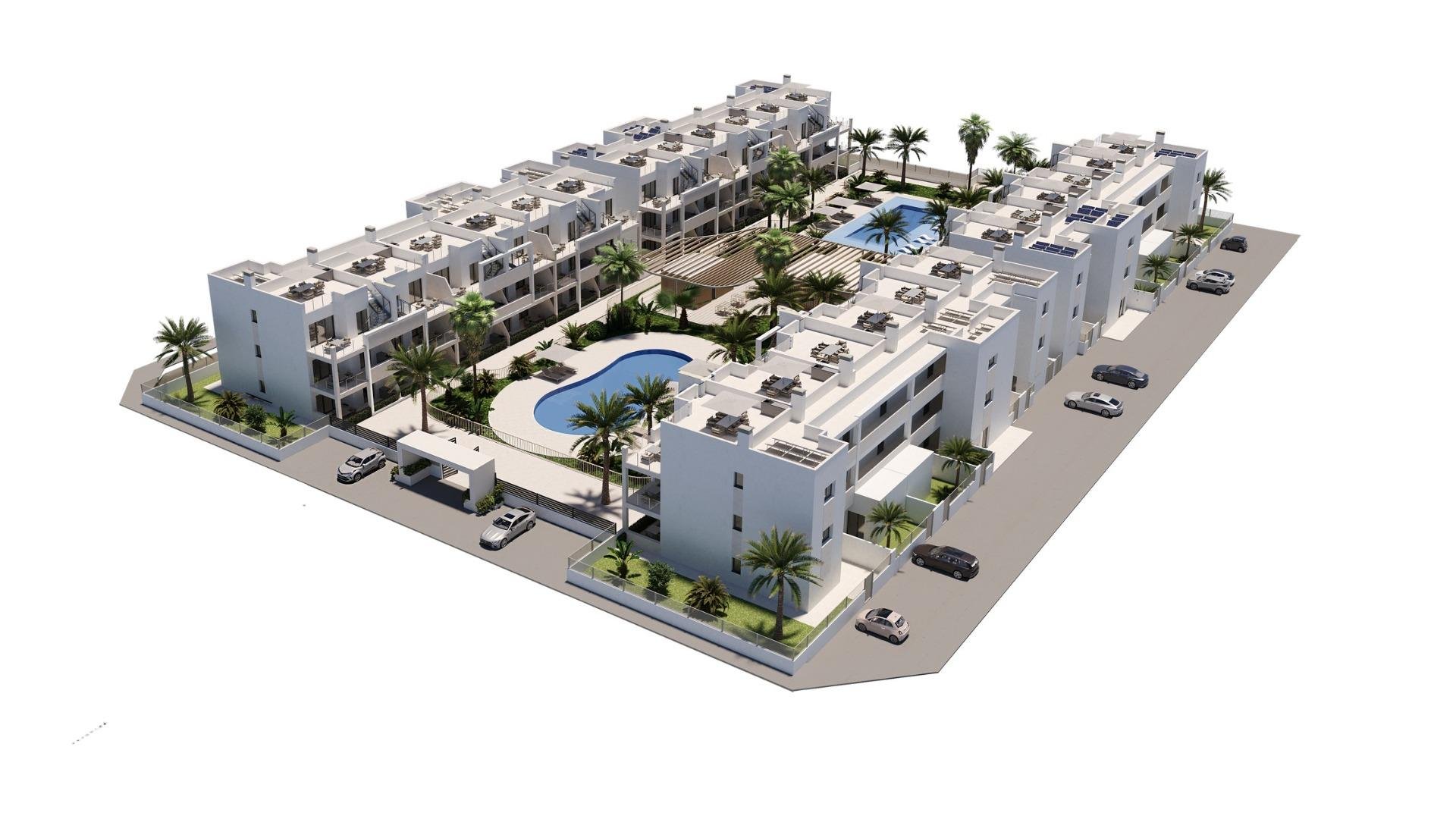 Lägenhet i Torre-Pacheco, Murcia, Spanien 3 sovrum, 85 kvm. Nr. 152031
