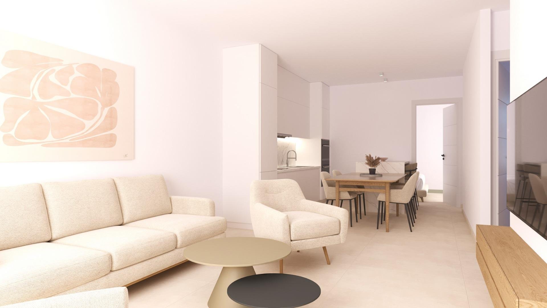 Lägenhet i Torre-Pacheco, Murcia, Spanien 3 sovrum, 85 kvm. Nr. 152031