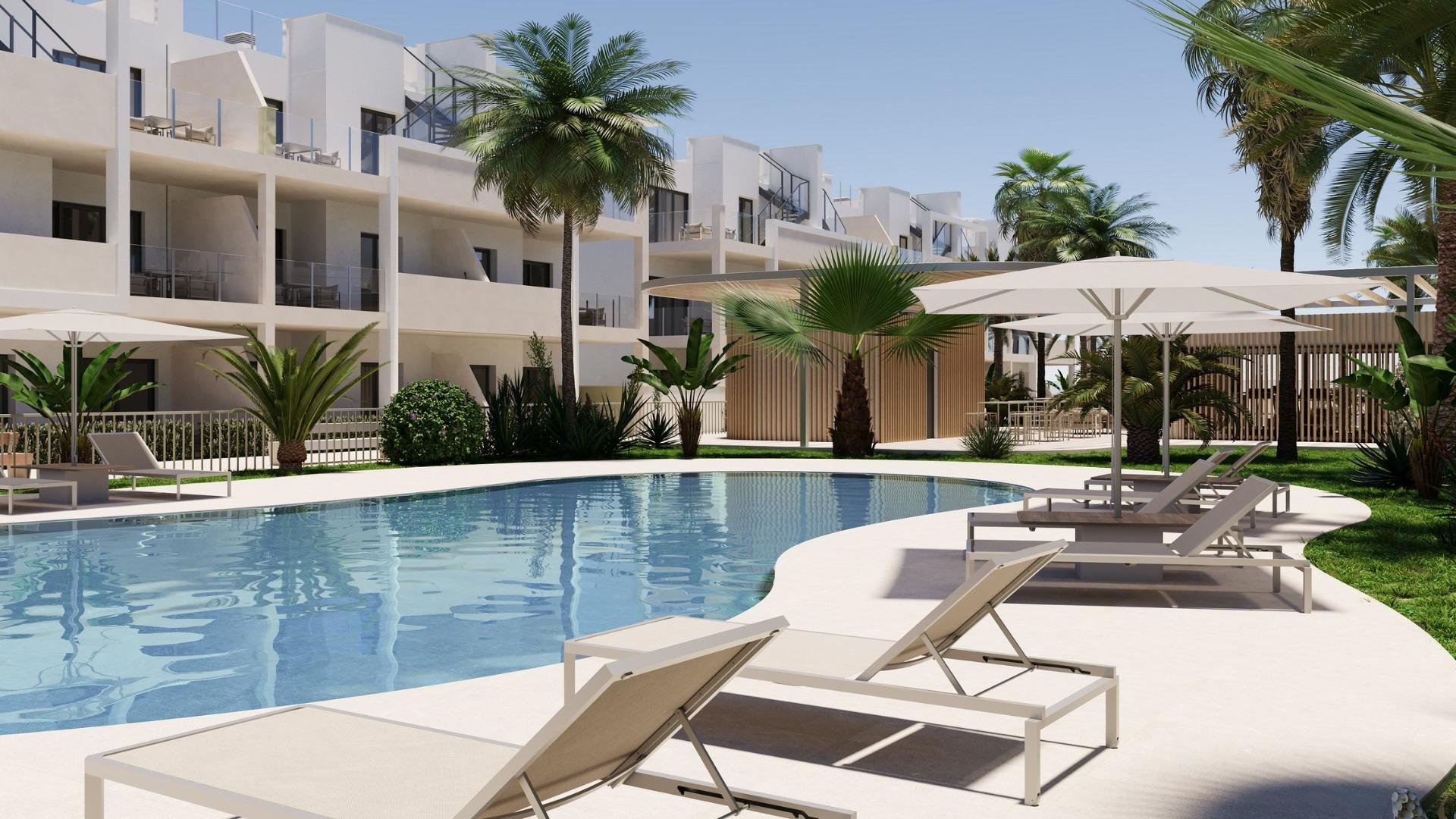 Lägenhet i Torre-Pacheco, Murcia, Spanien 3 sovrum, 85 kvm. Nr. 152031
