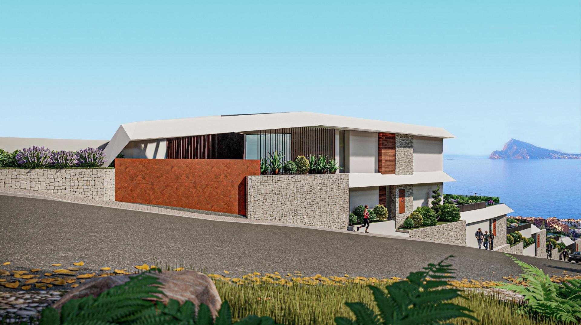 Appartamento a Calpe, Alicante, Spagna 4 camere da letto, 368 mq. N° 141626
