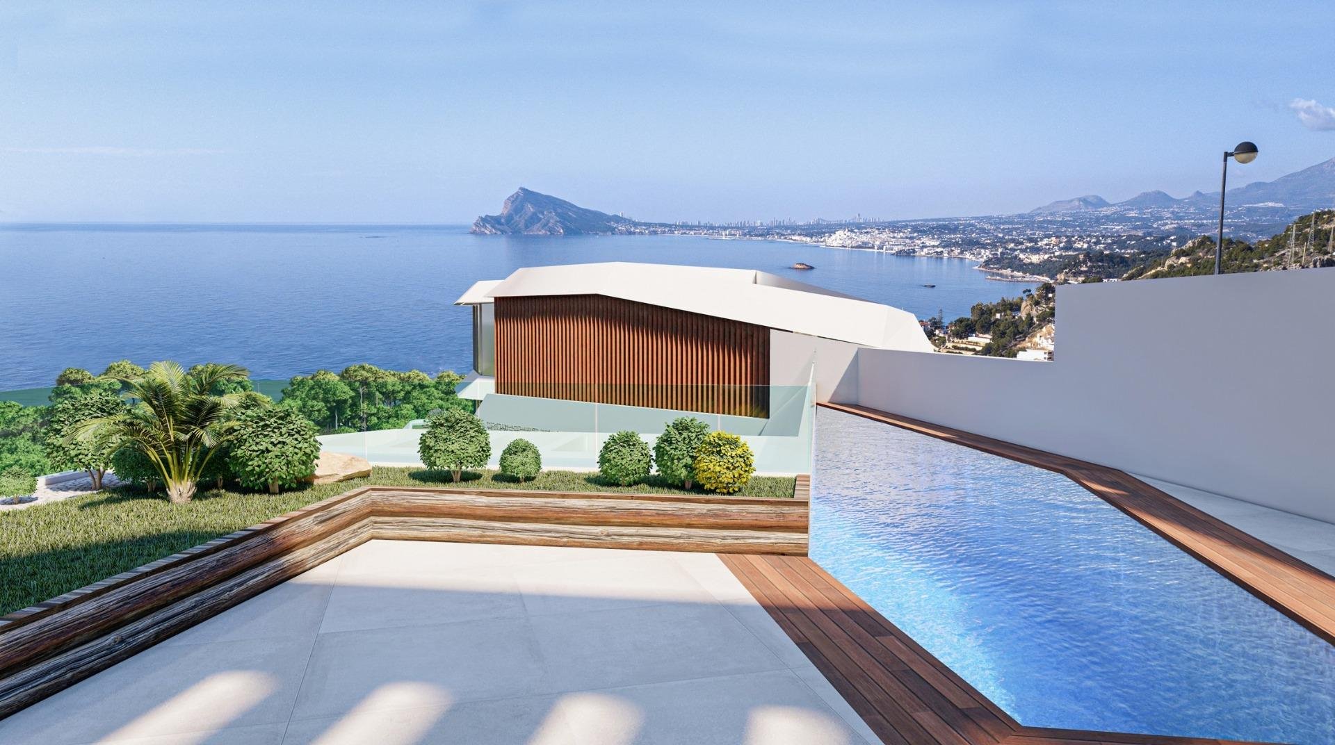 Appartamento a Calpe, Alicante, Spagna 4 camere da letto, 368 mq. N° 141626
