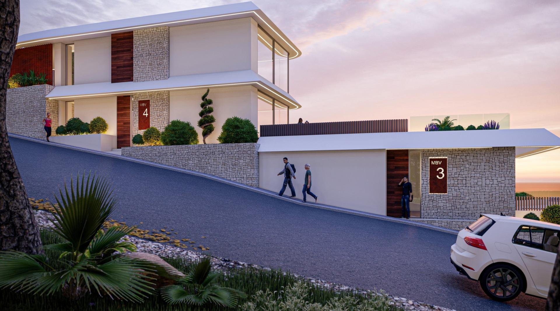 Villa à Calpe, Alicante, Espagne 4 chambres, 268 m2 No. 141627
