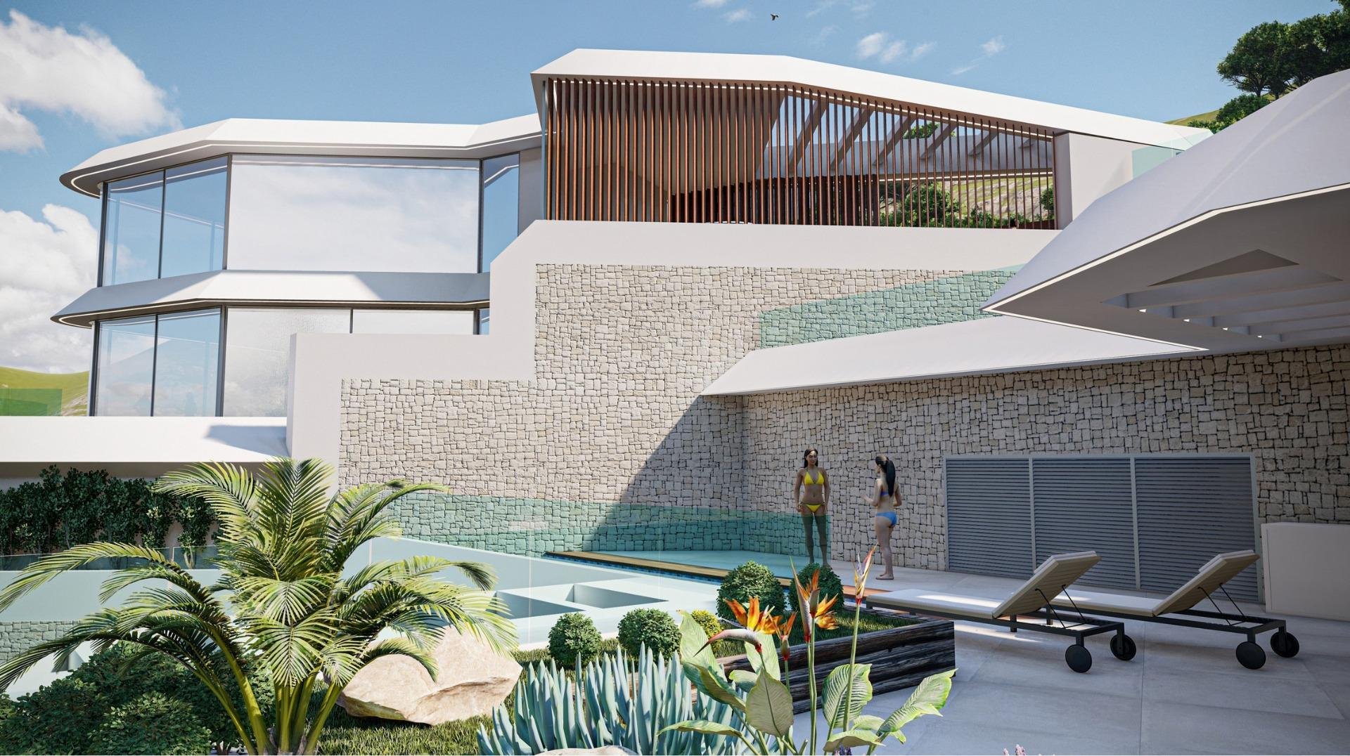 Villa à Calpe, Alicante, Espagne 4 chambres, 268 m2 No. 141627