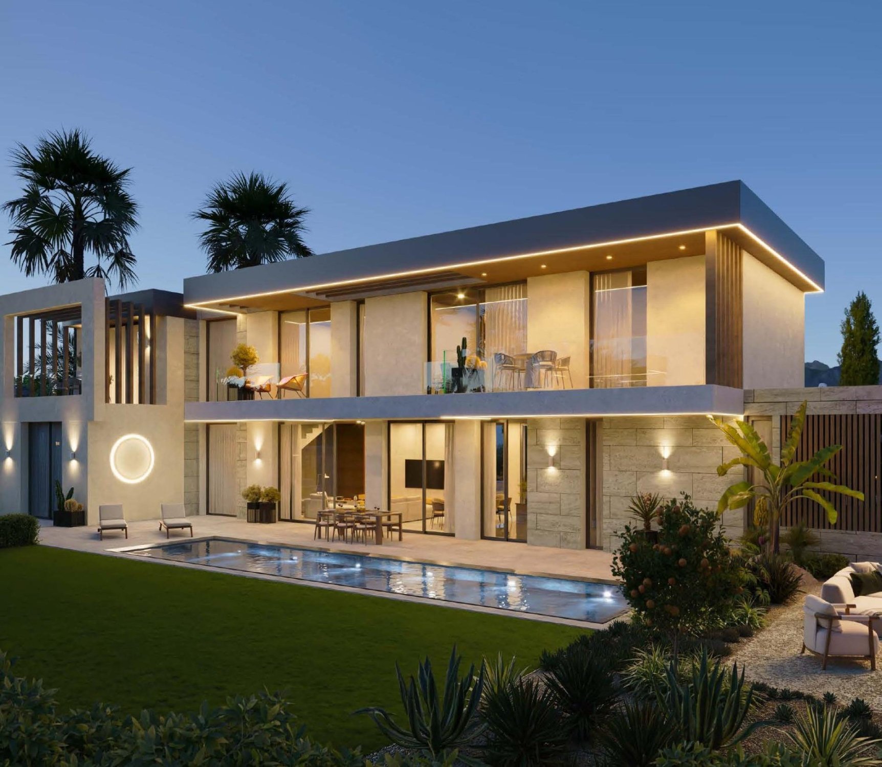 Villa i Estepona, Malaga, Spanien 5 sovrum, 355 kvm. Nr. 169674