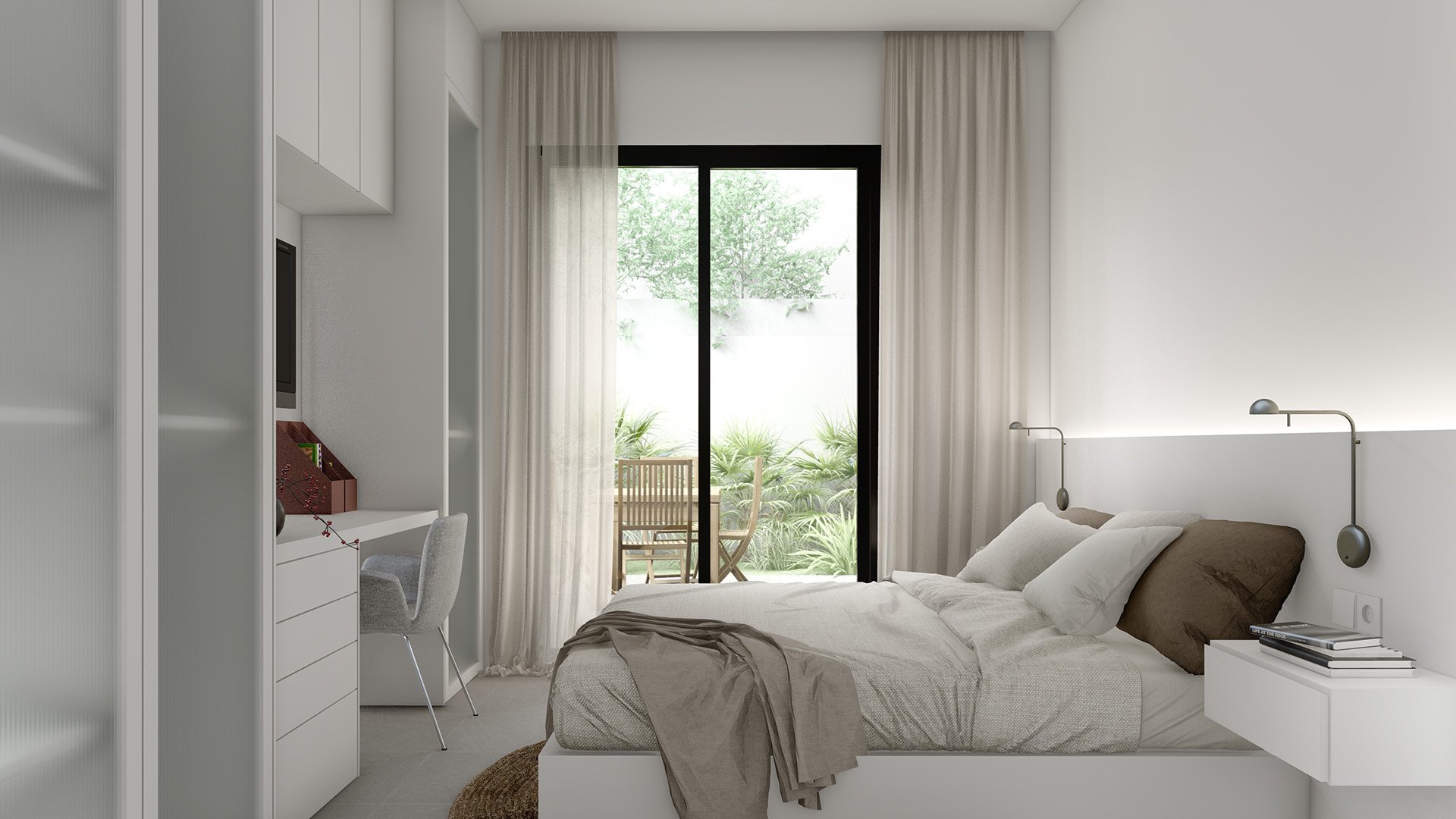 Huvila San Juan de Terreros, Almeria, Espanja 3 makuuhuonetta, 125 m2 No. 180384