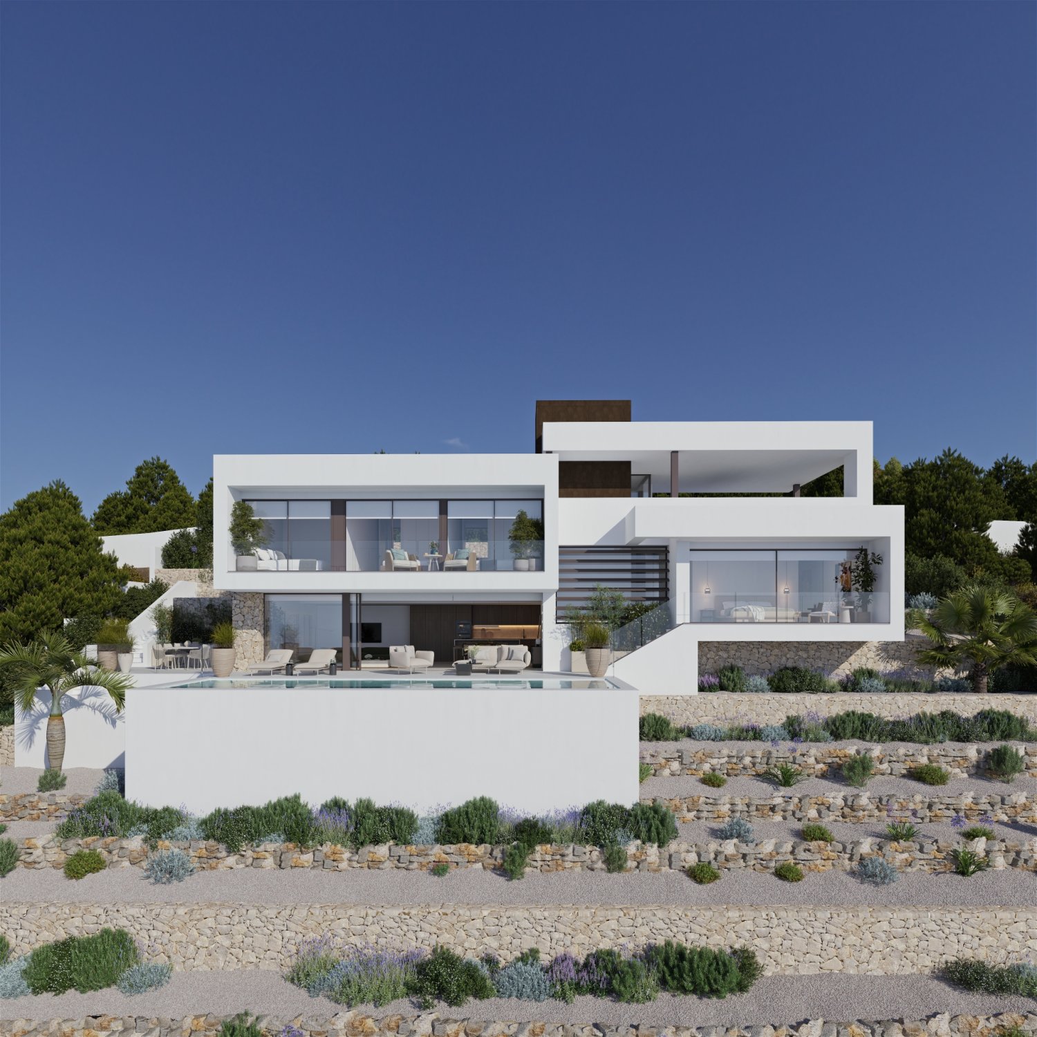 Villa à Altea, Alicante, Espagne 4 chambres, 245 m2 No. 190515