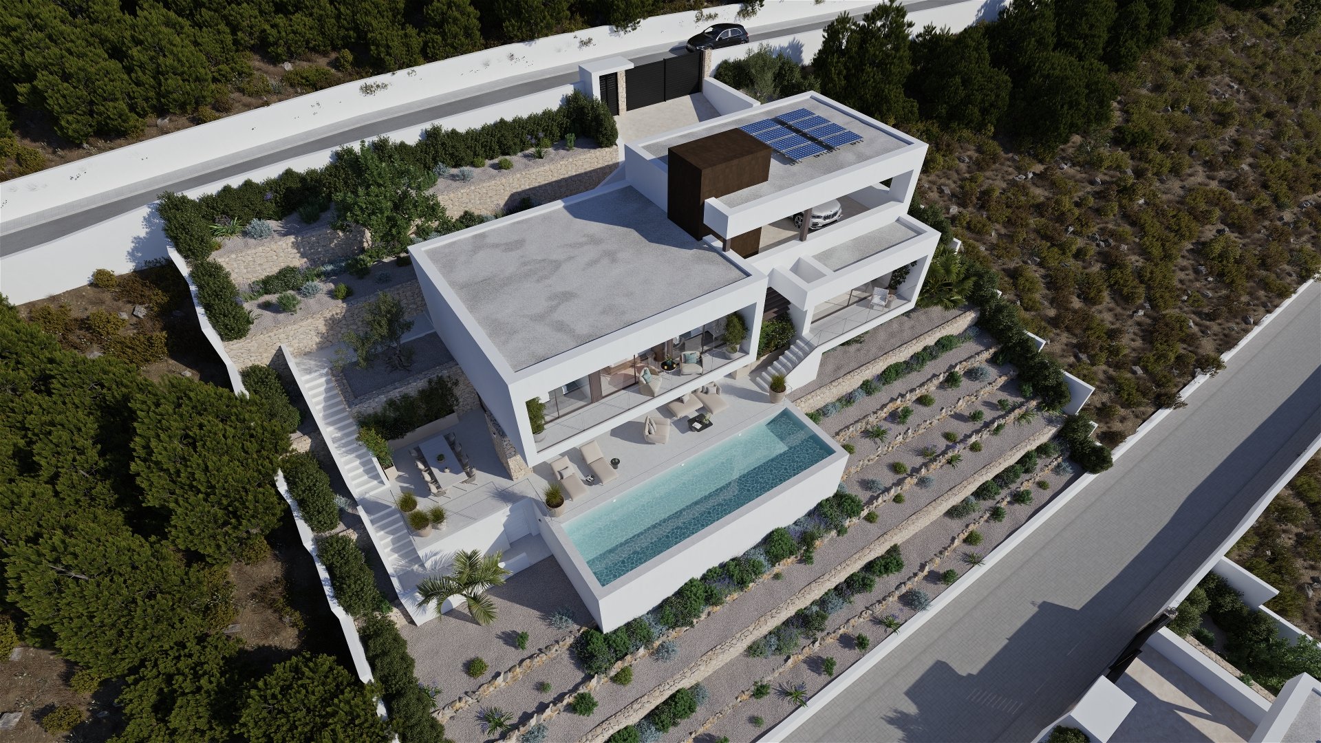 Villa à Altea, Alicante, Espagne 4 chambres, 245 m2 No. 190515