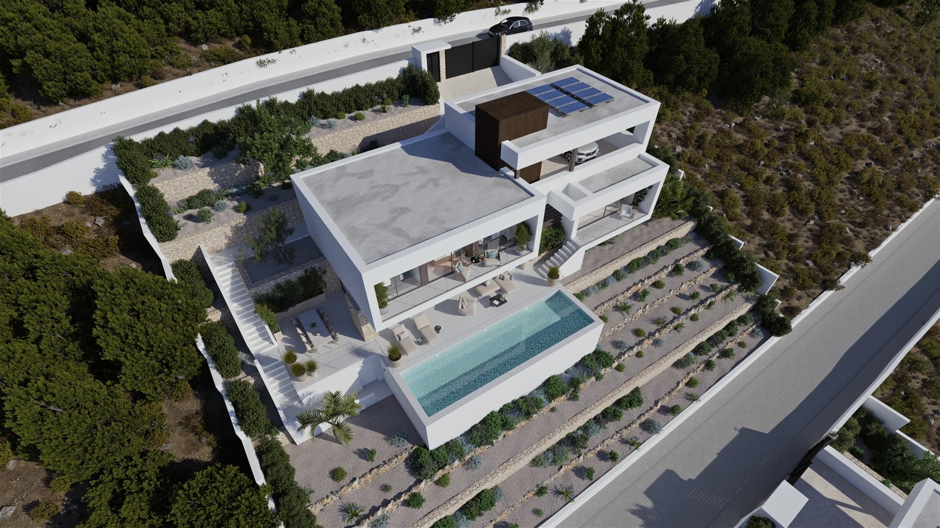 Villa à Altea, Alicante, Espagne 4 chambres, 245 m2 No. 190514