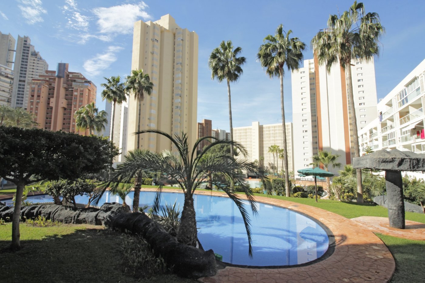Wohnung in Benidorm, Alicante, Spanien 2 Schlafzimmer,  Nr. 183556