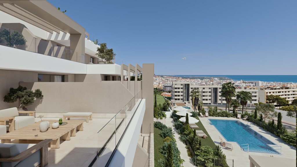 Huoneisto Estepona, Malaga, Espanja 2 makuuhuonetta, 80 m2 No. 148787