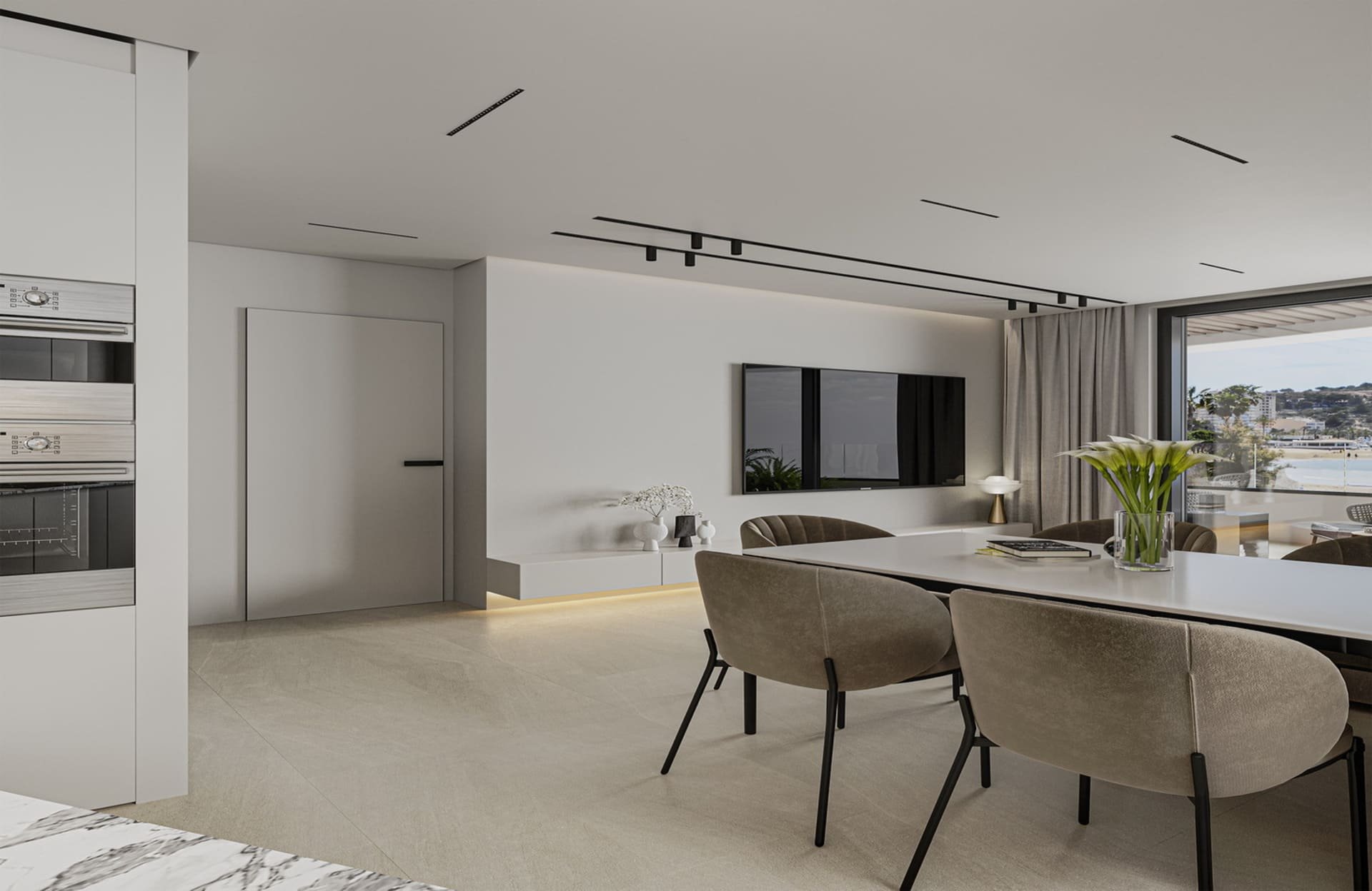 Huoneisto Calpe, Alicante, Espanja 3 makuuhuonetta, 90 m2 No. 134035
