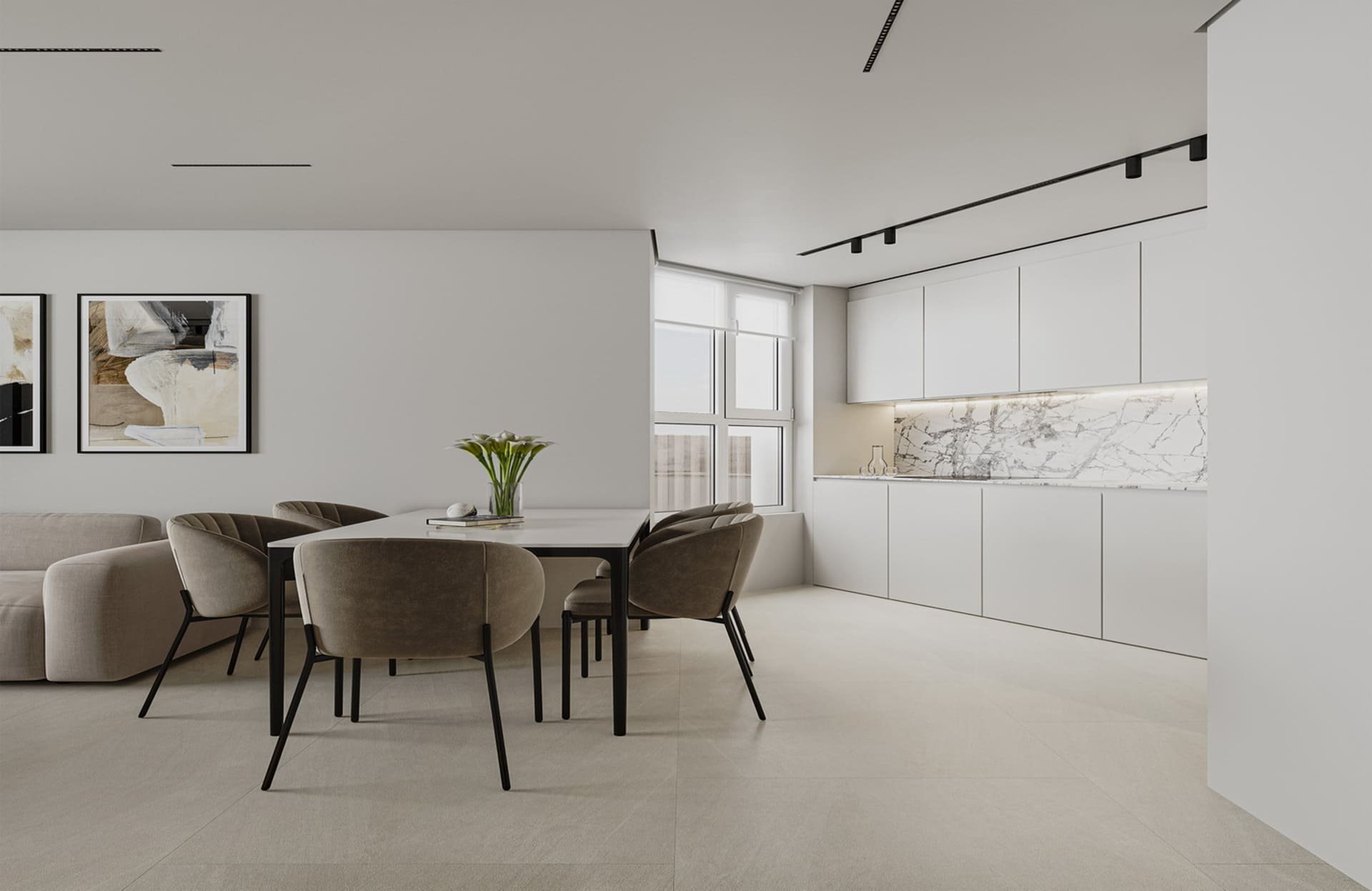 Huoneisto Calpe, Alicante, Espanja 3 makuuhuonetta, 90 m2 No. 134035