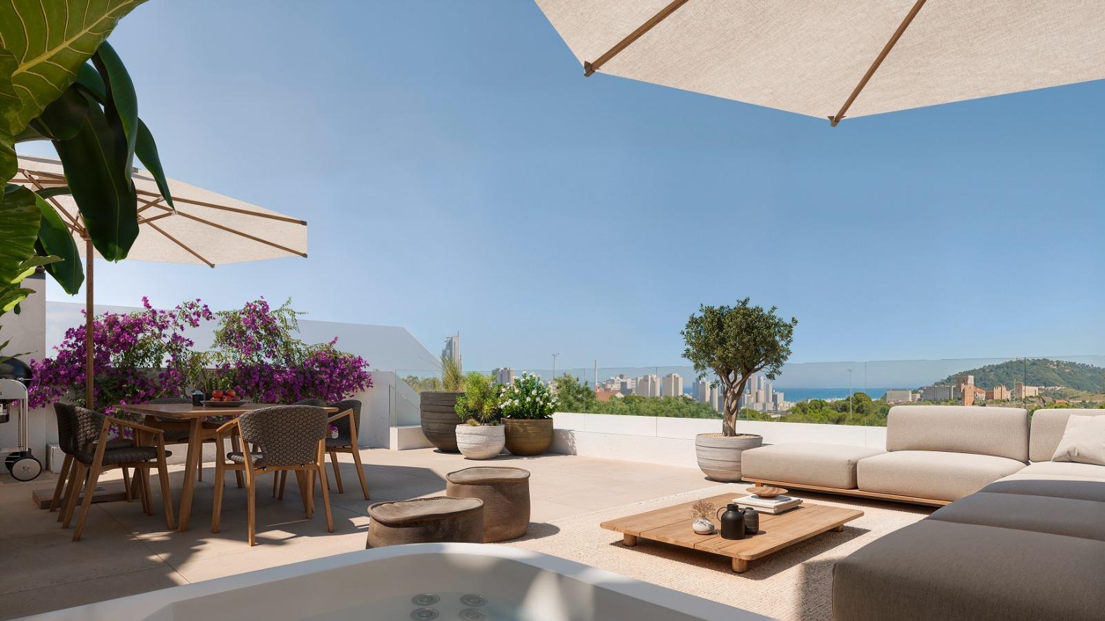 Appartamento a Finestrat, Alicante, Spagna 2 camere da letto, 113 mq. N° 177514