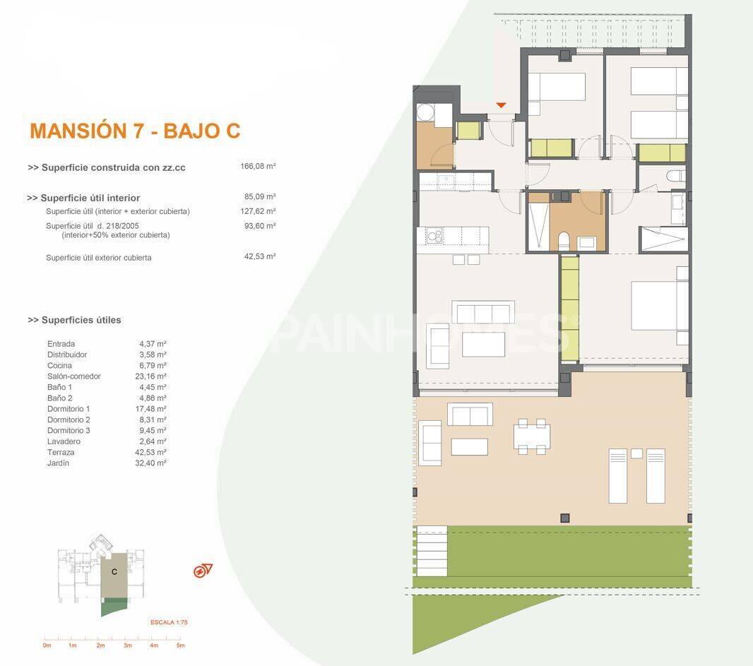 Penthouse w San Roque, Cadiz, Hiszpania 3 sypialnie, 102 mkw. nr 166099