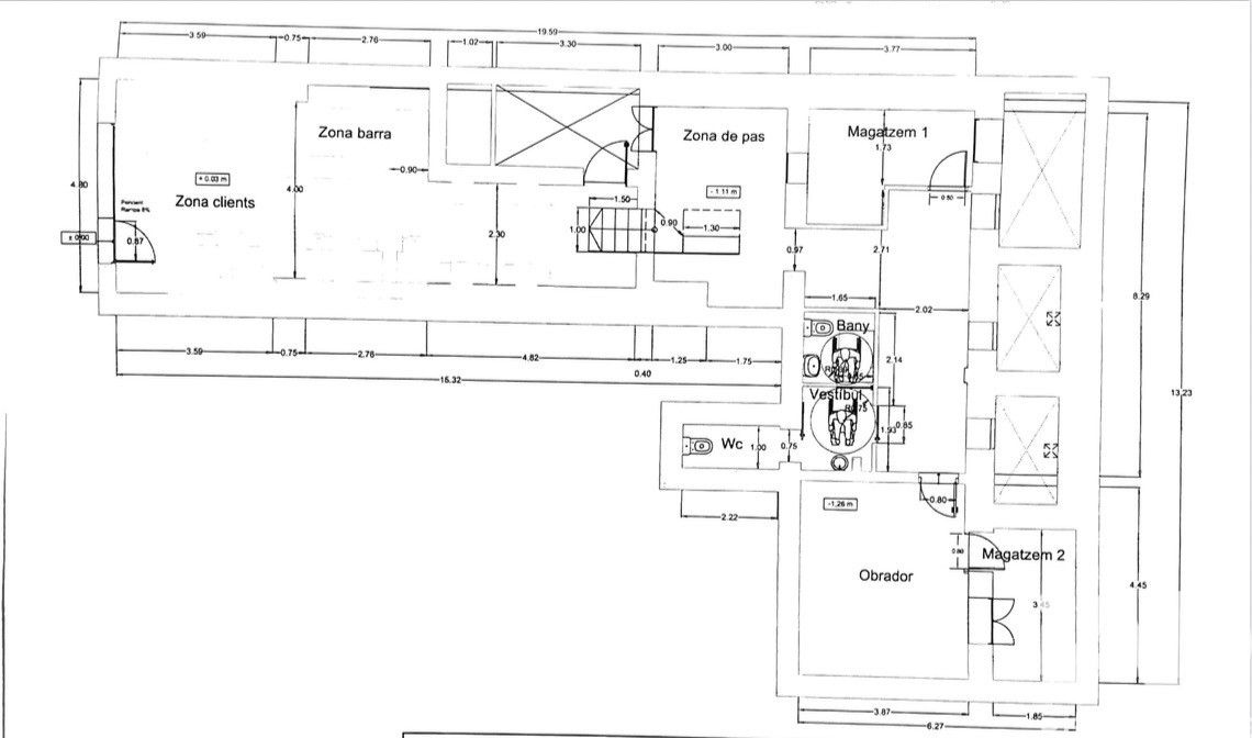 Cafe / restaurant in Barcelona, Spain 152 sq.m. No. 195761