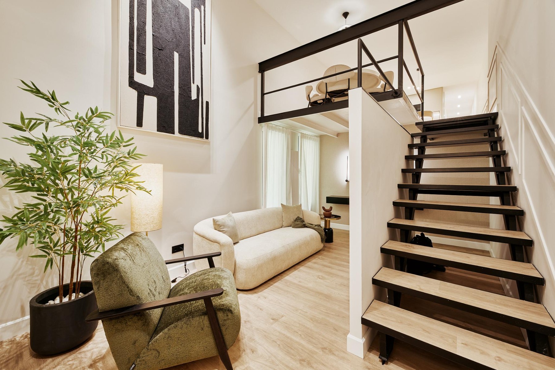 Duplex à Madrid, Espagne 2 chambres, 120 m2 No. 179963
