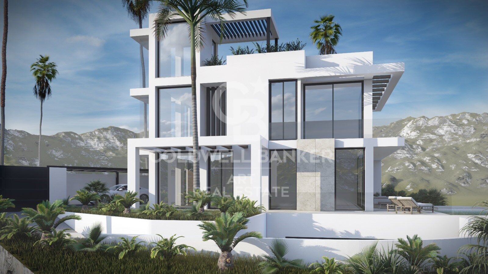 Willa w Estepona, Malaga, Hiszpania 5 sypialni, 396 mkw. nr 158804