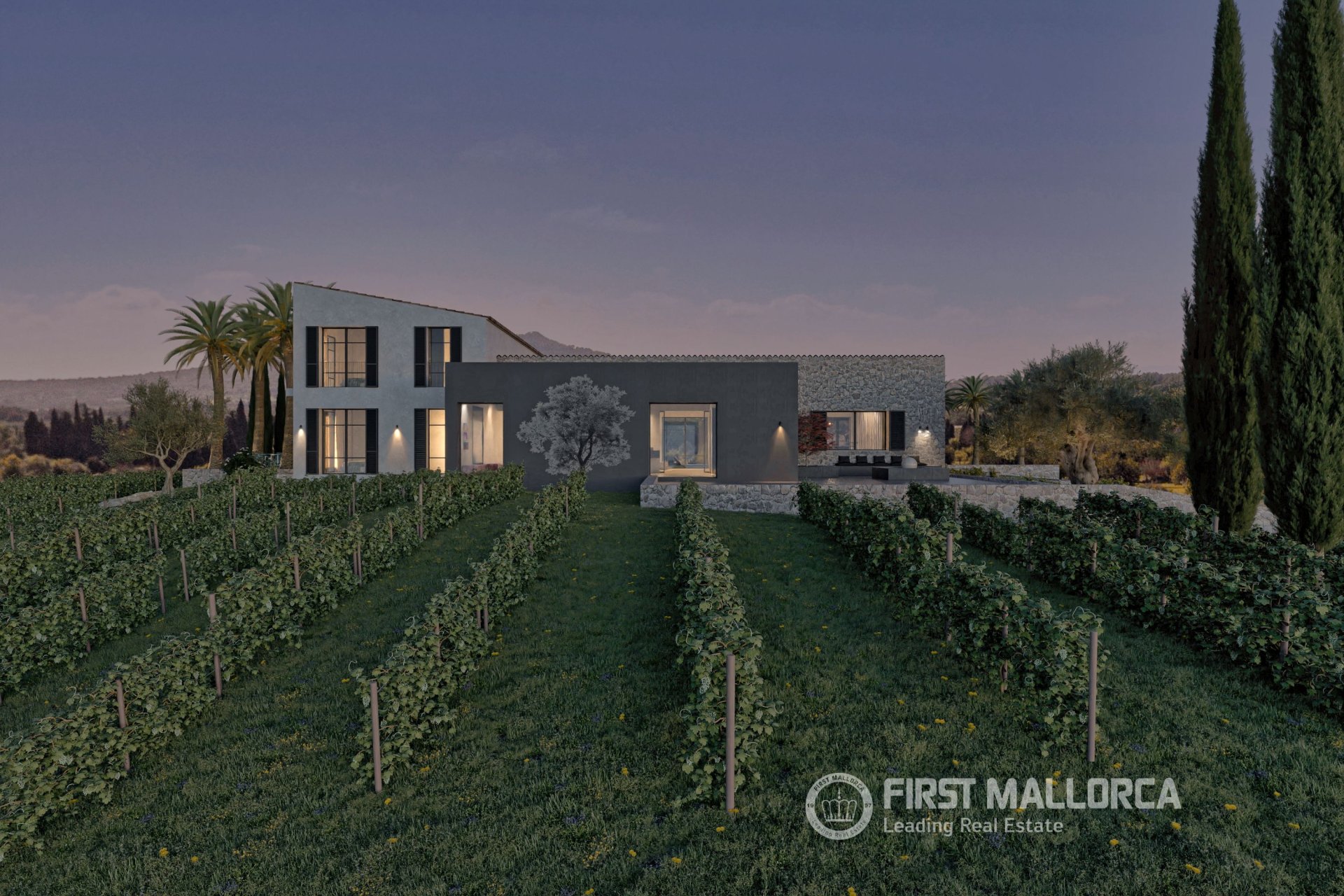 Zemes gabals Moscari, Mallorca, Spānijā 5 istabas, 21000 m2 Nr. 164870