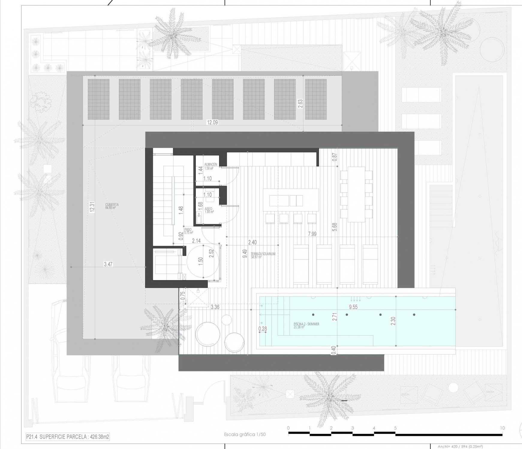 Villa Torre-Pacheco, Murcia, Spānijā 3 istabas, 365 m2 Nr. 111339