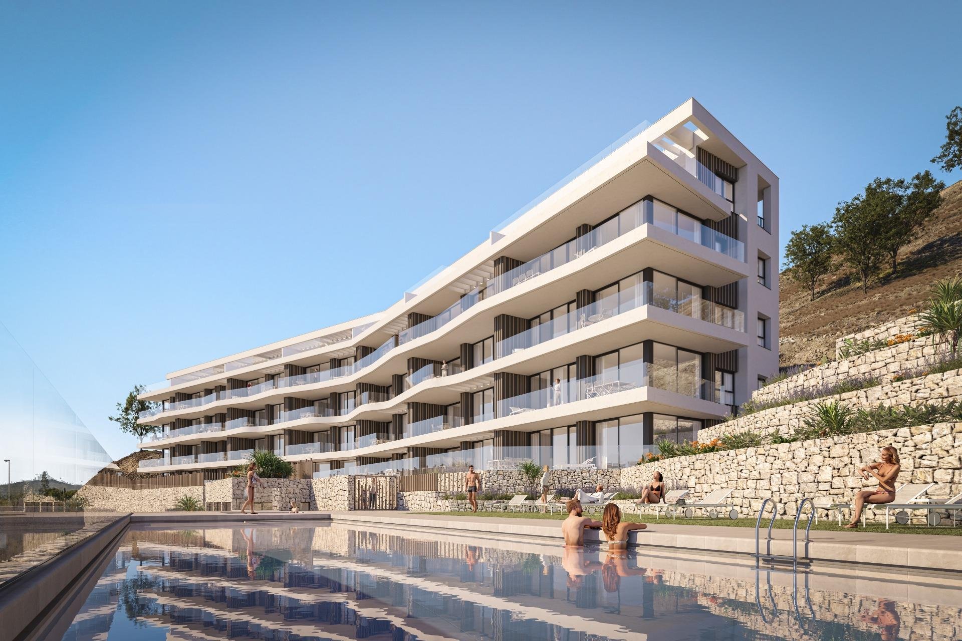 Huoneisto Villajoyosa, Alicante, Espanja 2 makuuhuonetta, 94 m2 No. 196063