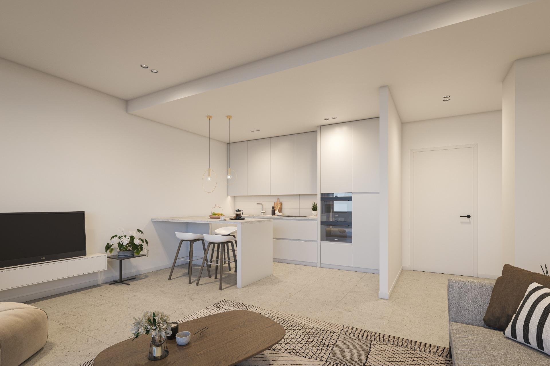 Huoneisto Villajoyosa, Alicante, Espanja 2 makuuhuonetta, 94 m2 No. 196063