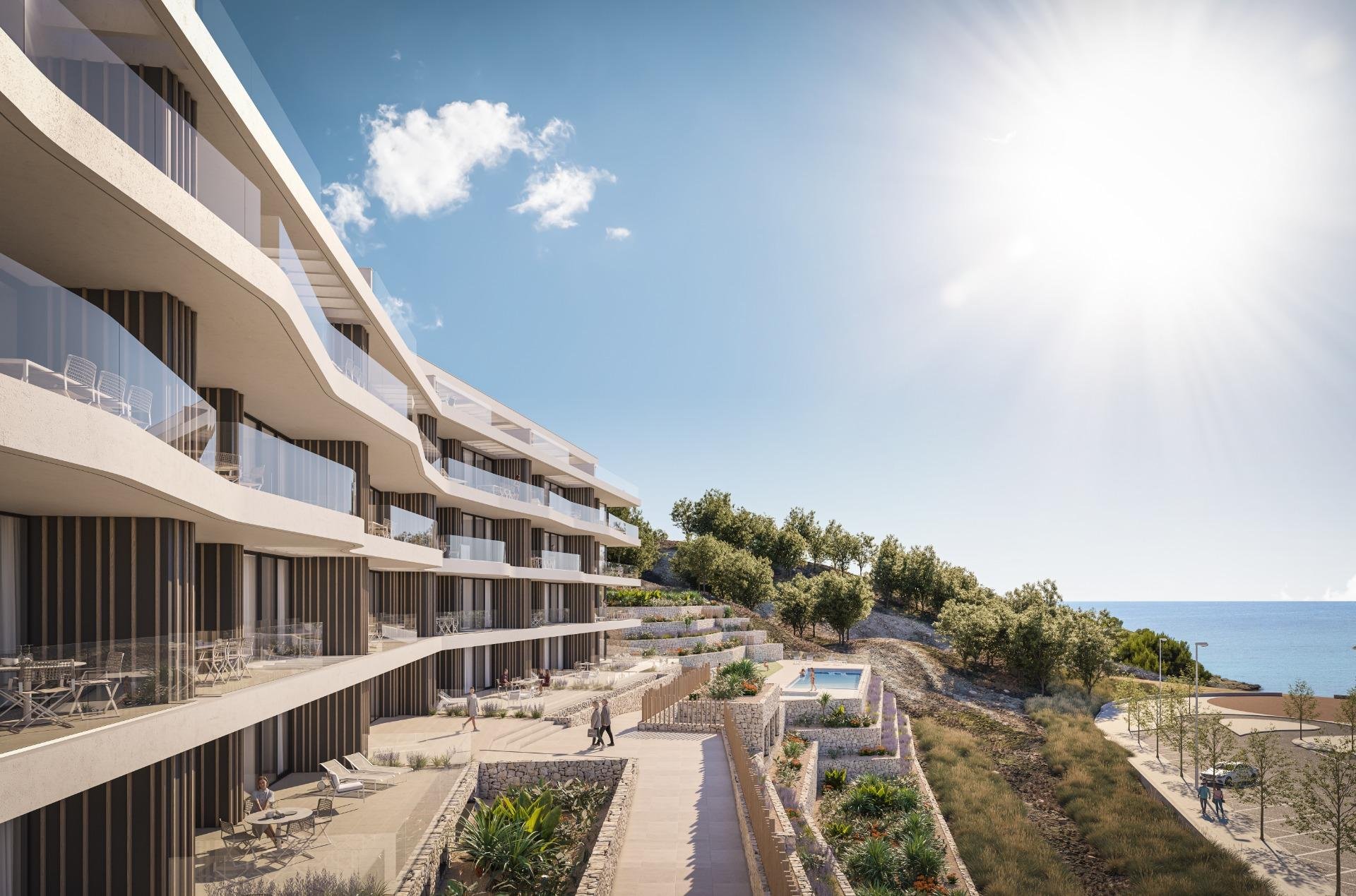 Huoneisto Villajoyosa, Alicante, Espanja 2 makuuhuonetta, 94 m2 No. 196063