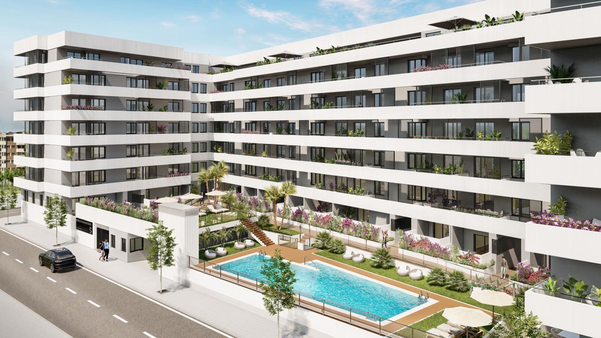 Apartment in Aguilas, Murcia, Spain 2 bedrooms, 59 sq.m. No. 168848