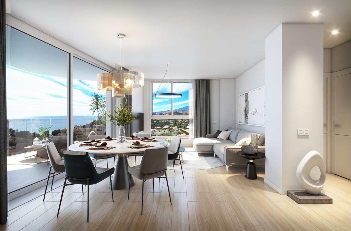 Appartamento a Villajoyosa, Alicante, Spagna 2 camere da letto, 320 mq. N° 163689