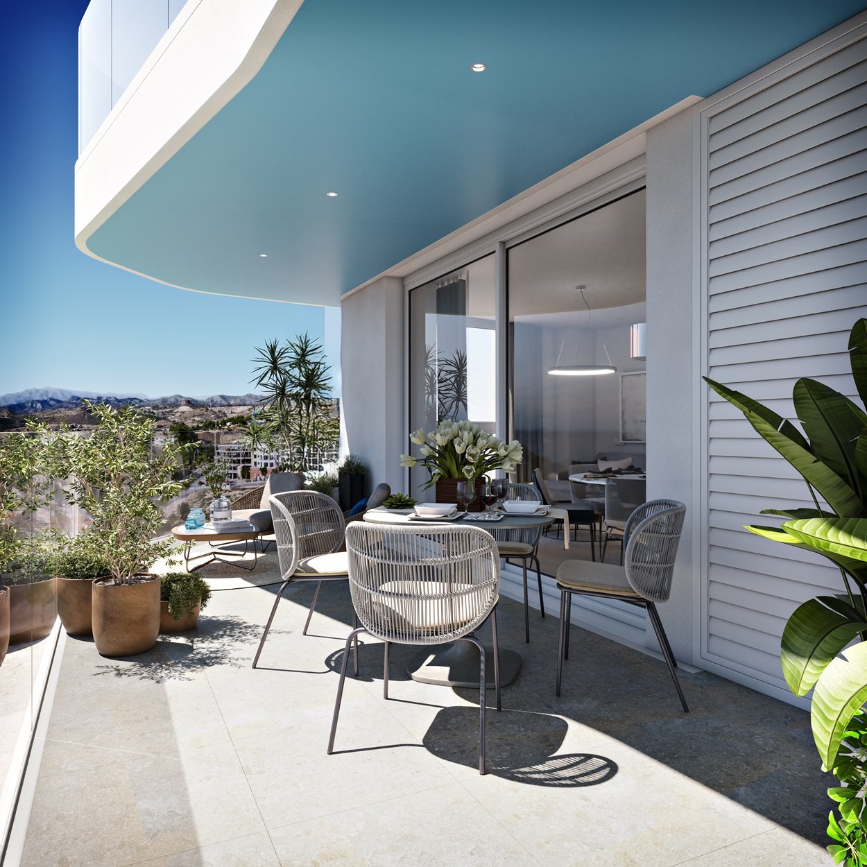 Appartamento a Villajoyosa, Alicante, Spagna 2 camere da letto, 320 mq. N° 163689