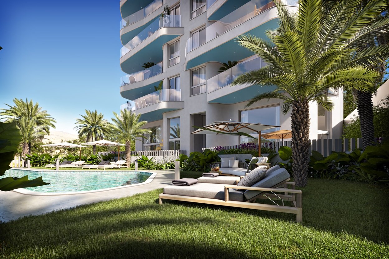 Appartamento a Villajoyosa, Alicante, Spagna 2 camere da letto, 320 mq. N° 163689
