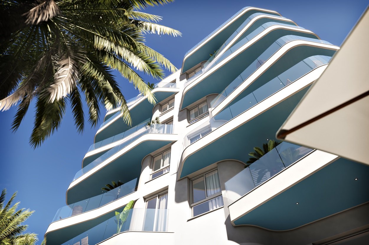 Appartamento a Villajoyosa, Alicante, Spagna 2 camere da letto, 320 mq. N° 163689