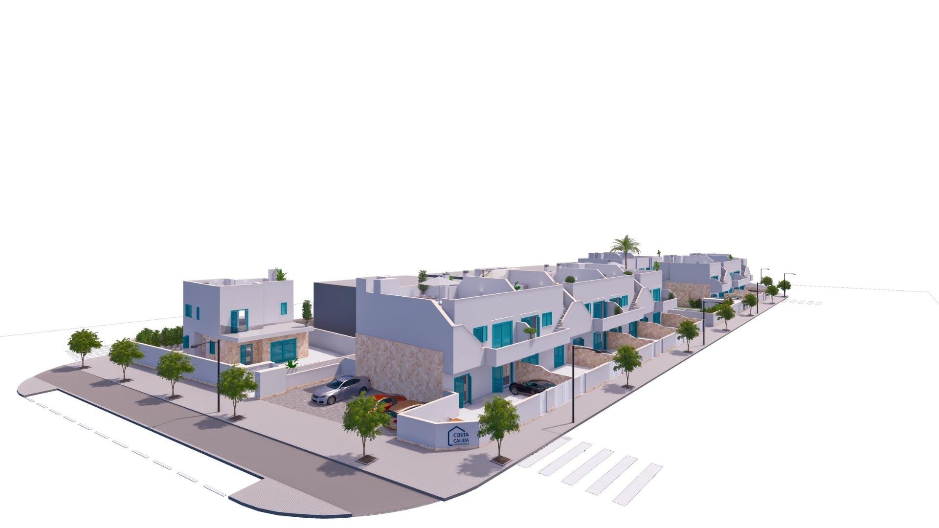 Bungalow à Torre de la Horadada, Alicante, Espagne 3 chambres, 82 m2 No. 193182