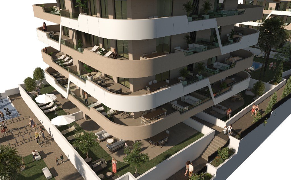 Appartamento a Gran Alacant, Alicante, Spagna 2 camere da letto, 113 mq. N° 145015