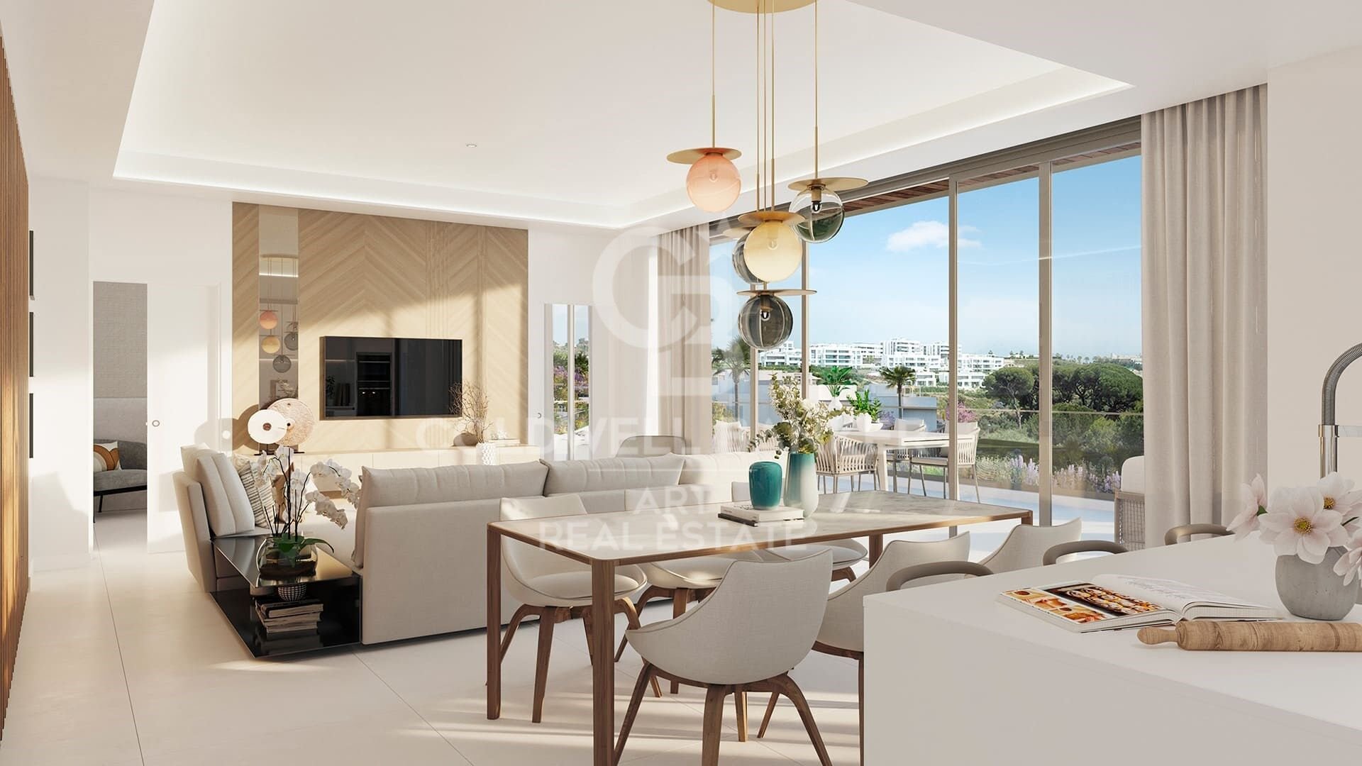 Huoneisto Marbella, Malaga, Espanja 4 makuuhuonetta, 250 m2 No. 159757