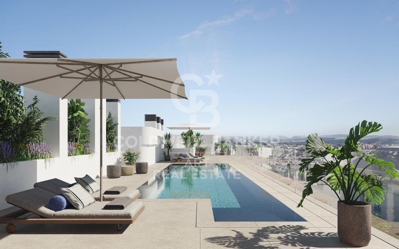 Huoneisto Estepona, Malaga, Espanja 1 makuuhuone, 83 m2 No. 159911