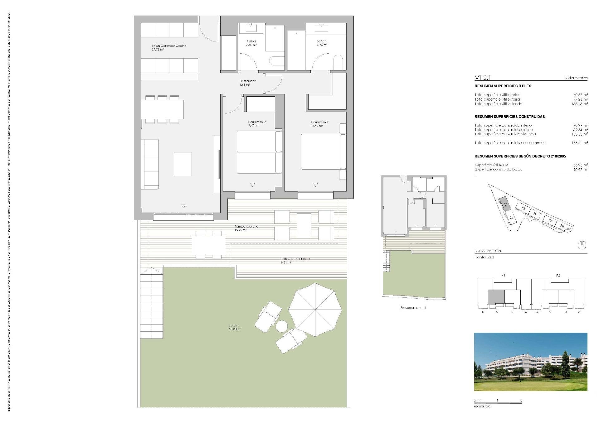 Dzīvoklis Mijas, Malaga, Spānijā 2 istabas, 90 m2 Nr. 169710