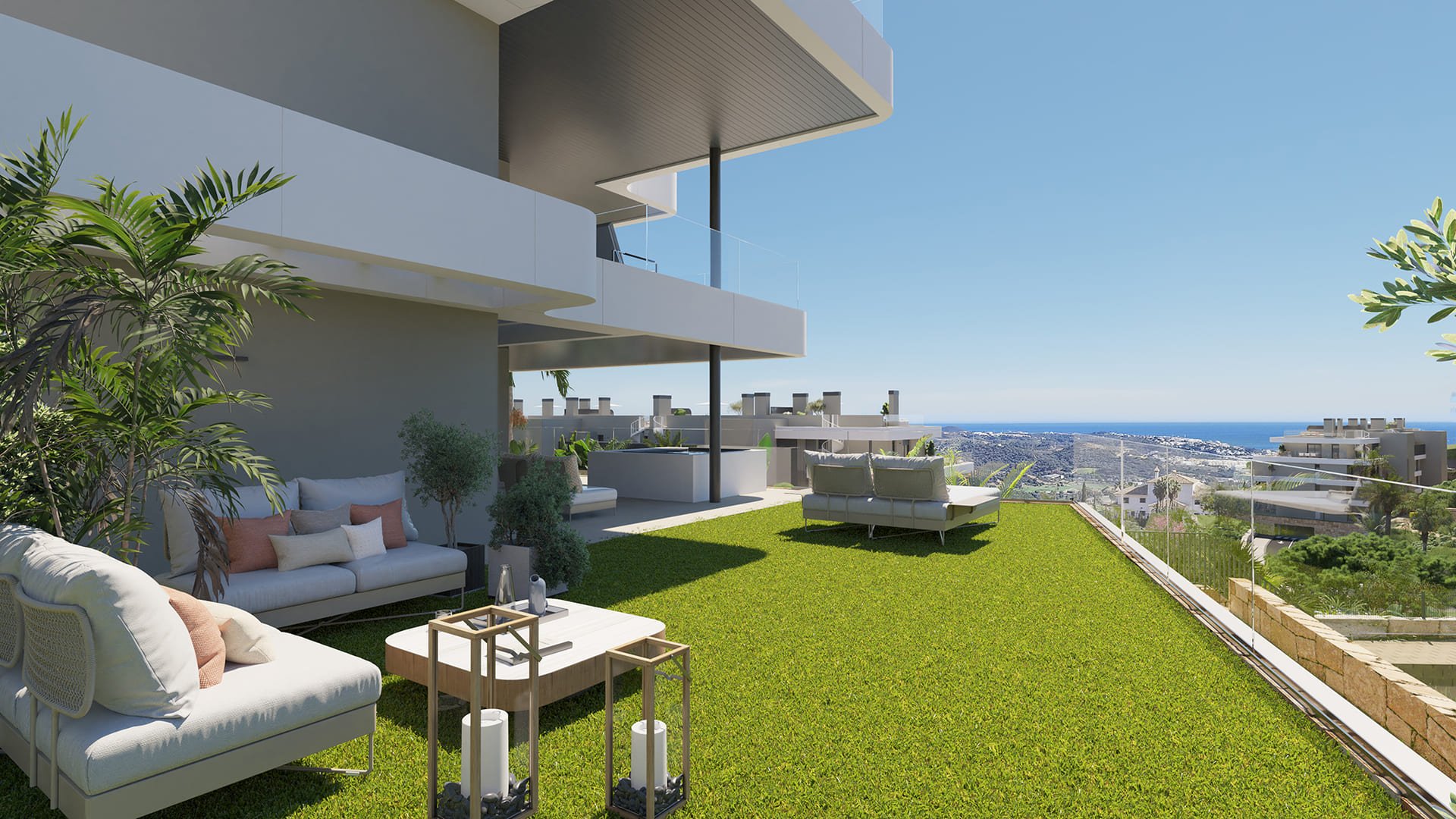 Lägenhet i Mijas, Malaga, Spanien 2 sovrum, 86 kvm. Nr. 135912