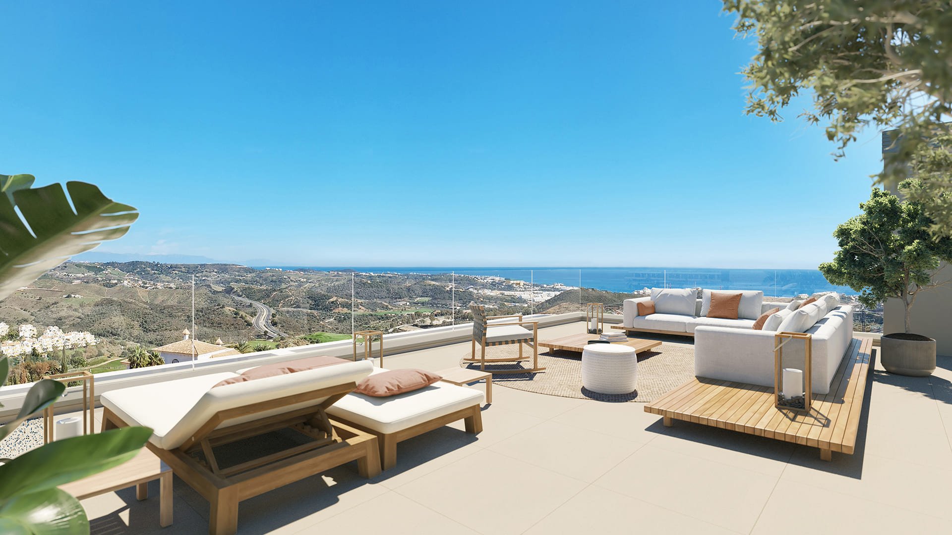 Lägenhet i Mijas, Malaga, Spanien 2 sovrum, 86 kvm. Nr. 135912