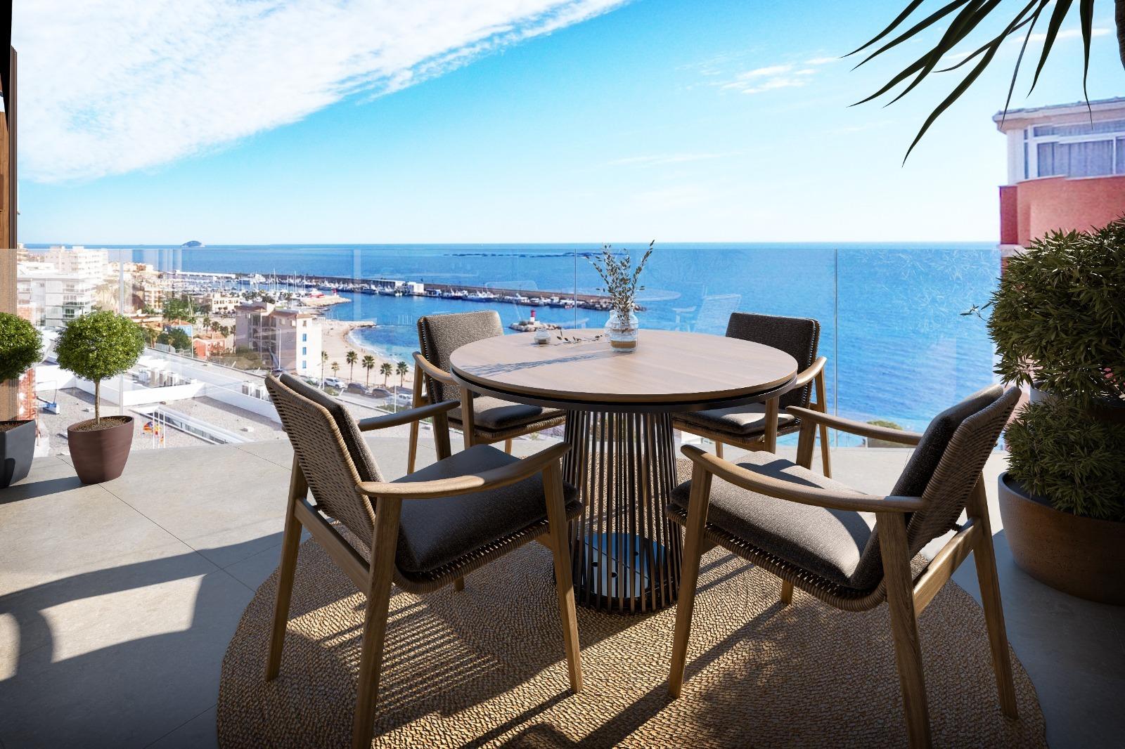 Lägenhet i Villajoyosa, Alicante, Spanien 2 sovrum, 159 kvm. Nr. 148521