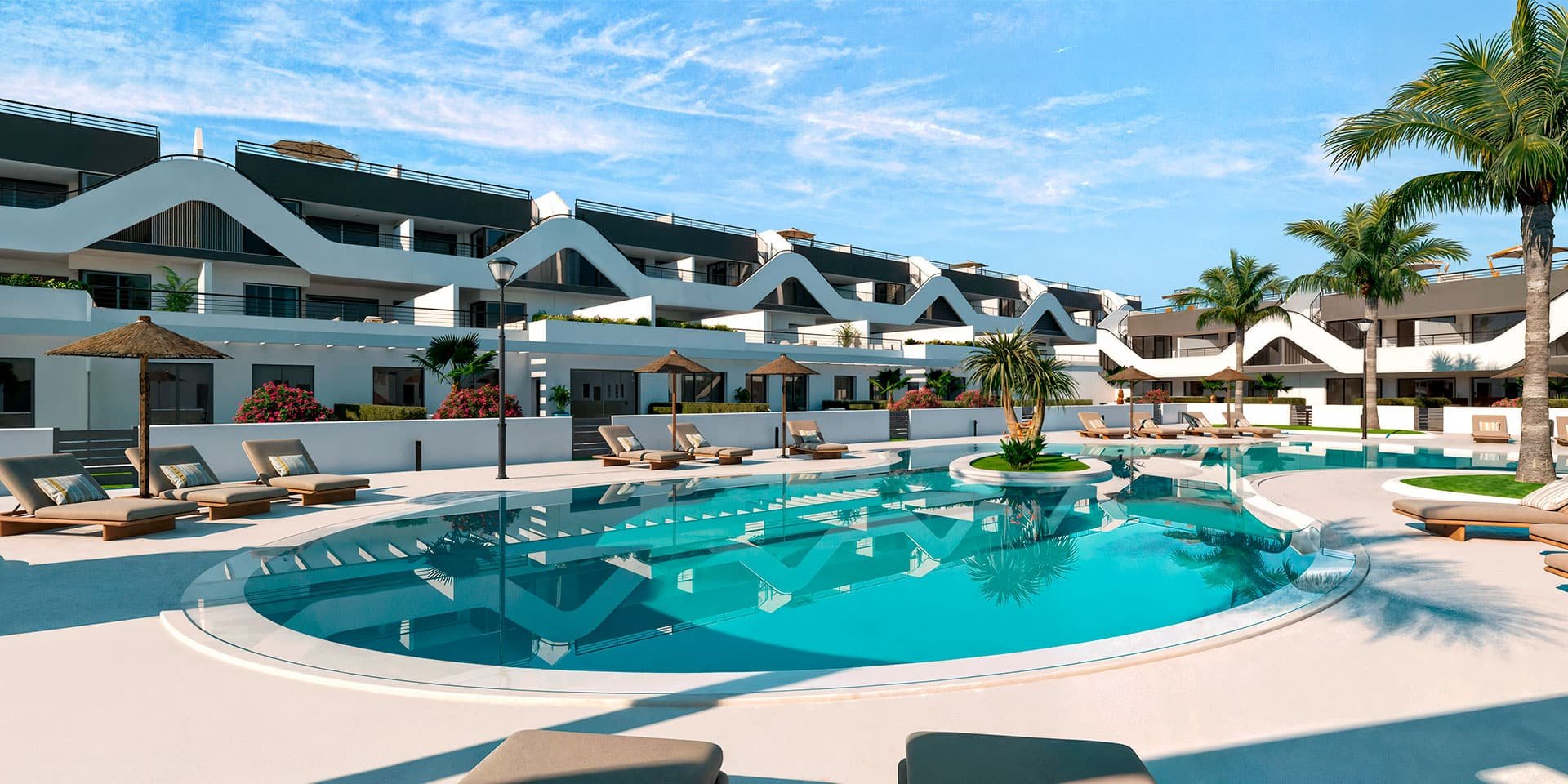 Bungalow i Albir, Alicante, Spanien 2 sovrum, 73 kvm. Nr. 138195