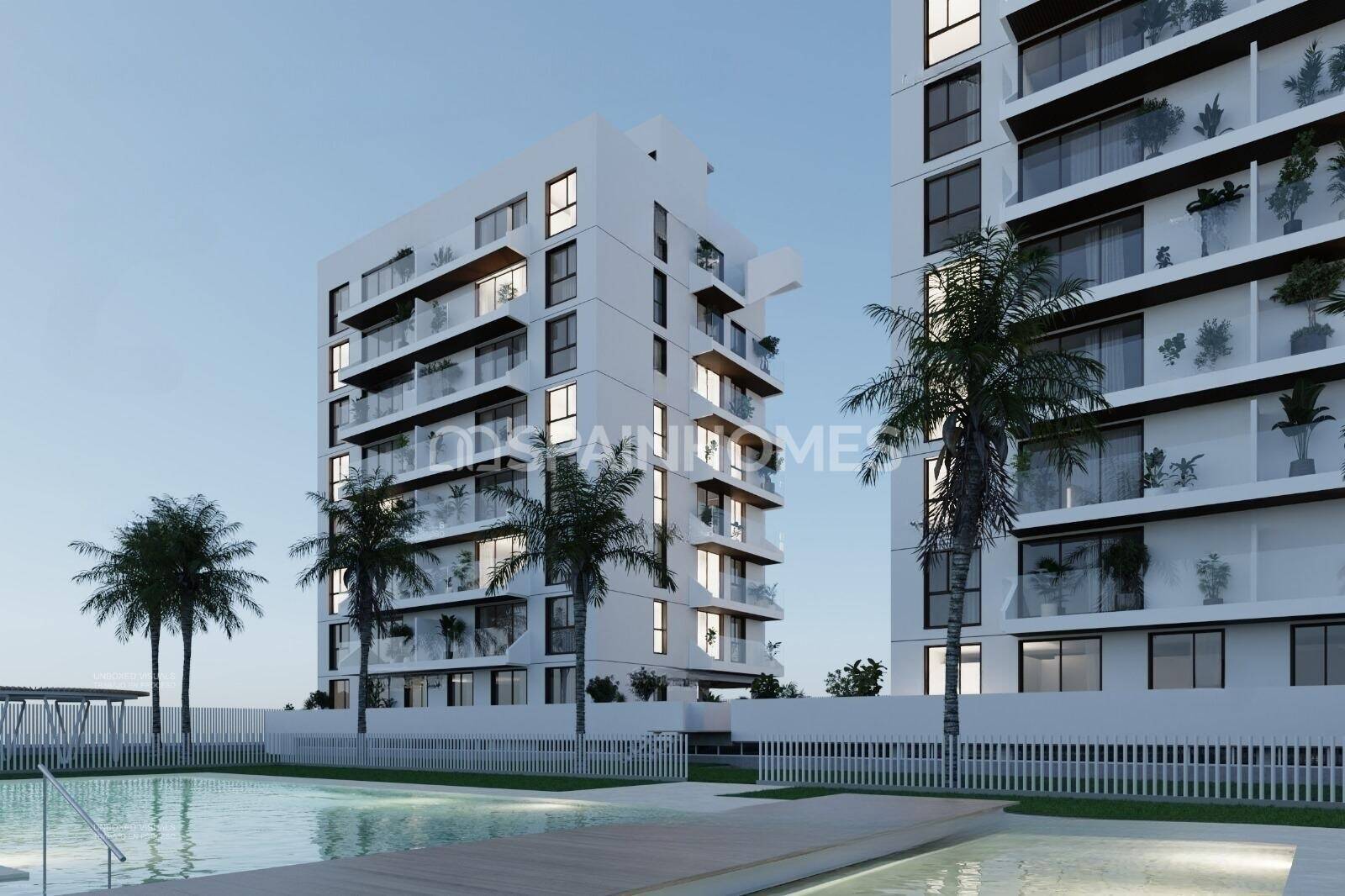 Huoneisto Guardamar del Segura, Alicante, Espanja 2 makuuhuonetta, 76 m2 No. 181930