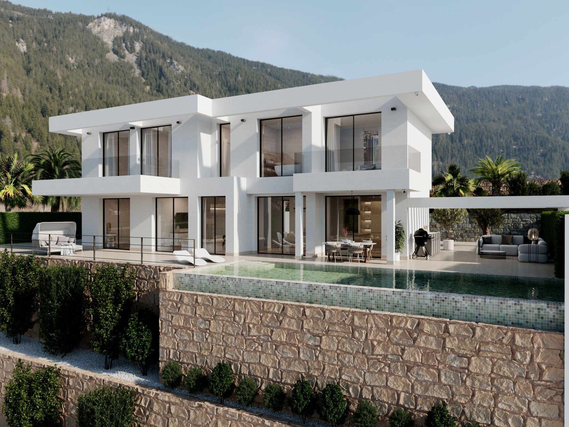 Villa à Finestrat, Alicante, Espagne 5 chambres, 365 m2 No. 154452