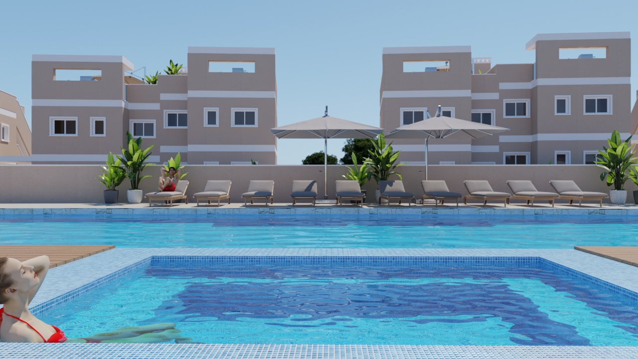 Bungalow in Pilar de la Horadada, Alicante, Spanien 3 Schlafzimmer, 75 m2 Nr. 180572
