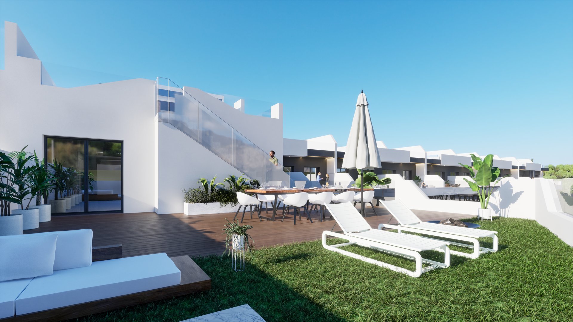 Bungalo Ciudad Quesada, Alicante, Spānijā 2 istabas, 97 m2 Nr. 136336